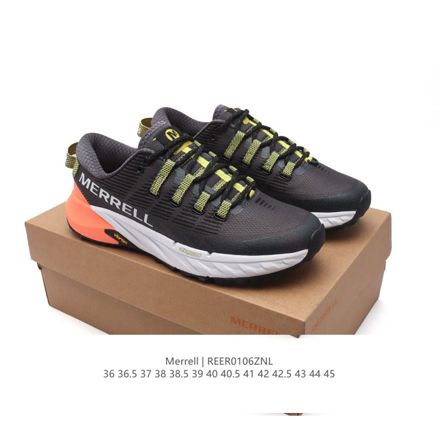 公司级 迈乐 Merrell 低帮登山靴 户外徒步鞋 时尚运动鞋 这款鞋采用纯手工定制工艺，提供舒适的足部贴合和脚趾预留空间，防止摩擦和受伤。鞋带 %可回收，鞋