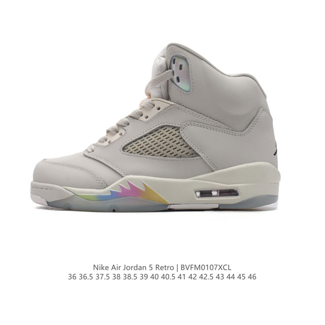 公司级 耐克 Nike Air Jordan 5 Retro 低帮男女同款运动鞋 乔丹之子 Aj5 乔丹5代 Aj5 乔5 乔丹5 低邦 乔丹篮球运动鞋 低帮复