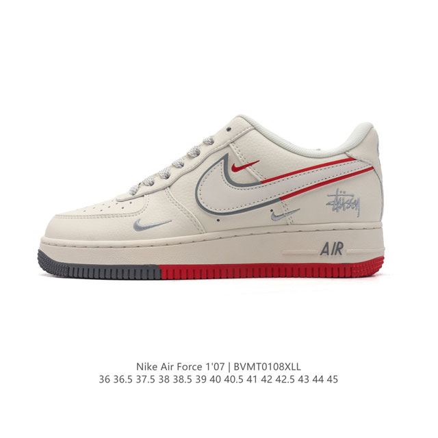 公司级 Af1耐克 Nike Air Force 1 ‘07 Low 空军一号 2025年 新款 蛇年限定 新年鞋子 厚底增高百搭运动板鞋 原楦头原纸板 打造纯