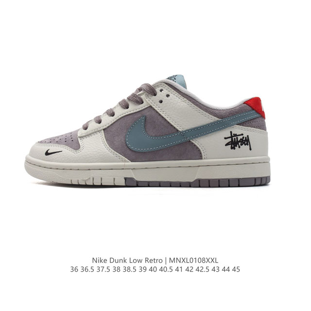 公司级 耐克 Nike Dunk Low Retro 运动鞋 2025新款 经典复古板鞋。作为 80 年代经典篮球鞋款，起初专为硬木球场打造，后来成为席卷街头的