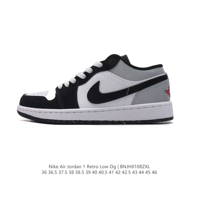 头层皮 高品质 耐克 乔丹air Jordan 1 Low Aj1 乔1 乔丹1代aj1 低帮复古文化休闲运动篮球鞋。该鞋款从 1985 年元年款汲取设计灵感，