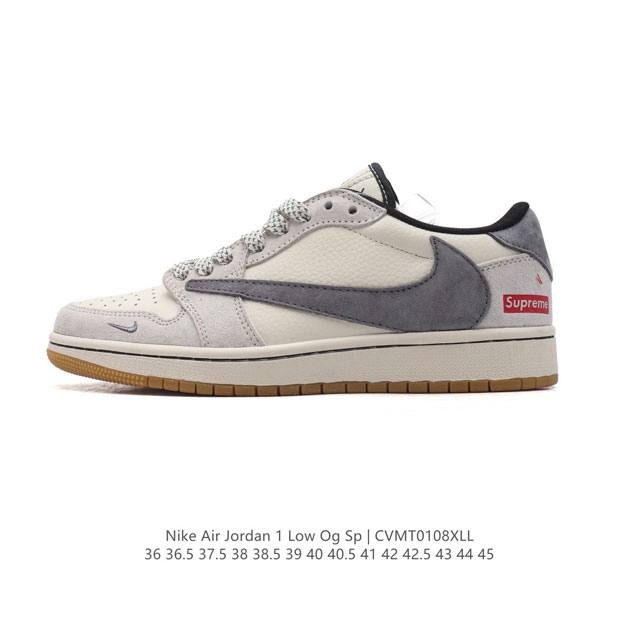 公司级 真标 耐克 Nike Air Jordan 1 Low Og Sp Military Blue Aj1乔1倒勾低帮篮球鞋 路易威登联名 Aj1 乔丹1代