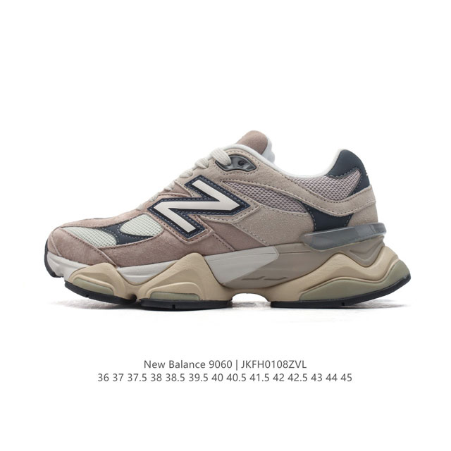 Nb 新百伦 New Balance Nb9060小象蹄男女款9060舒适百搭老爹鞋。全新 9060 款式将经典风格与现代设计融合到日常多功能性中。 9060