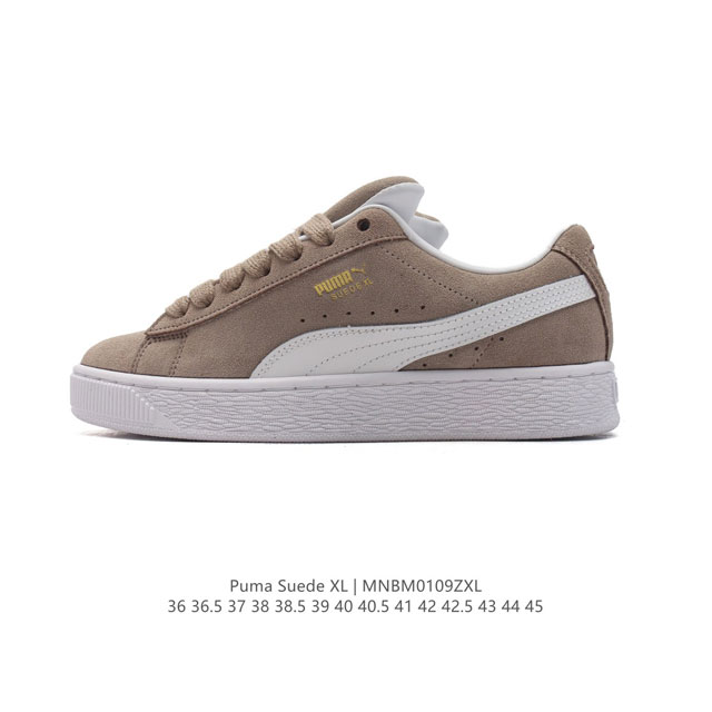 高品质 彪马 Puma 休闲板鞋 Suede Xl系列经典翻毛皮厚底防滑耐磨舒适透气运动鞋 新年穿有型 时尚 穿搭 球鞋 穿搭 时尚 潮流 面包鞋 Puma