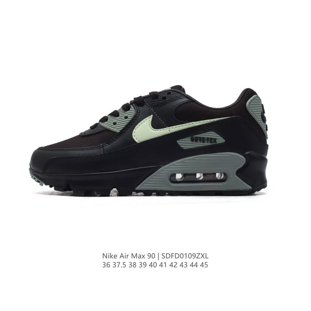 Nike耐克运动鞋 Air Max 90 健身运动跑鞋休闲鞋 复古风十足！Air Max 90 作为 Nike 旗下最经典的鞋型之一，凭借着百搭的造型，获得众多