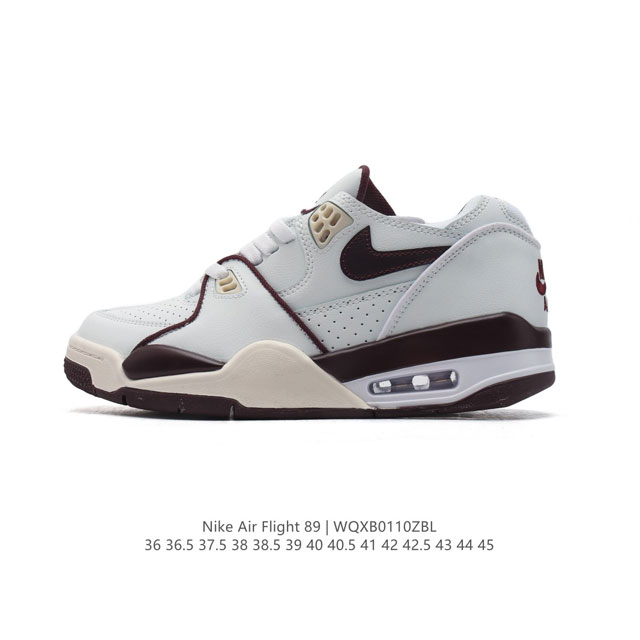 公司级 超酷nike Air Flight 89气垫鞋aj4简版低帮 兄弟款篮球鞋男女运动鞋。Air Jordan 4 的 “孪生兄弟” Nike Air Fl