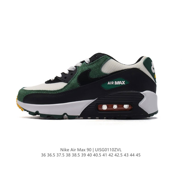 公司级 Nike耐克运动鞋 Air Max 90 健身运动跑鞋休闲鞋 复古风十足！Air Max 90 作为 Nike 旗下最经典的鞋型之一，凭借着百搭的造型，