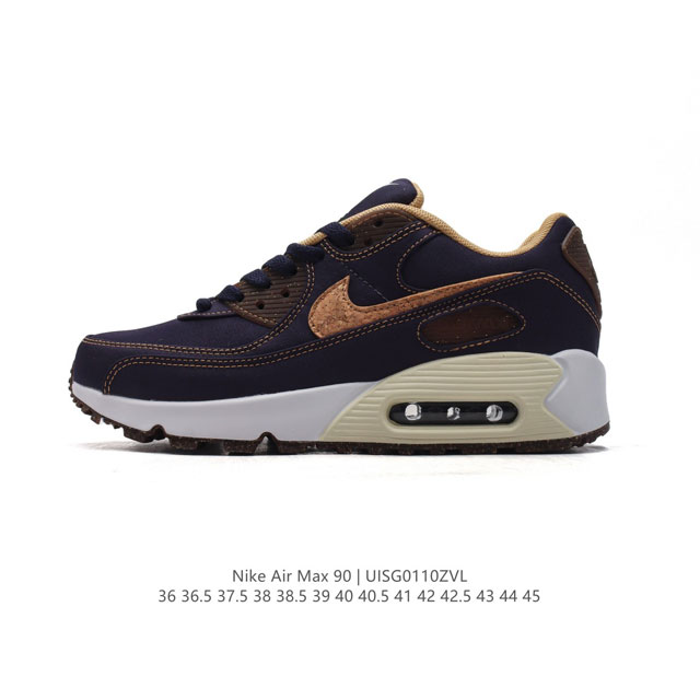 公司级 Nike耐克运动鞋 Air Max 90 健身运动跑鞋休闲鞋 复古风十足！Air Max 90 作为 Nike 旗下最经典的鞋型之一，凭借着百搭的造型，