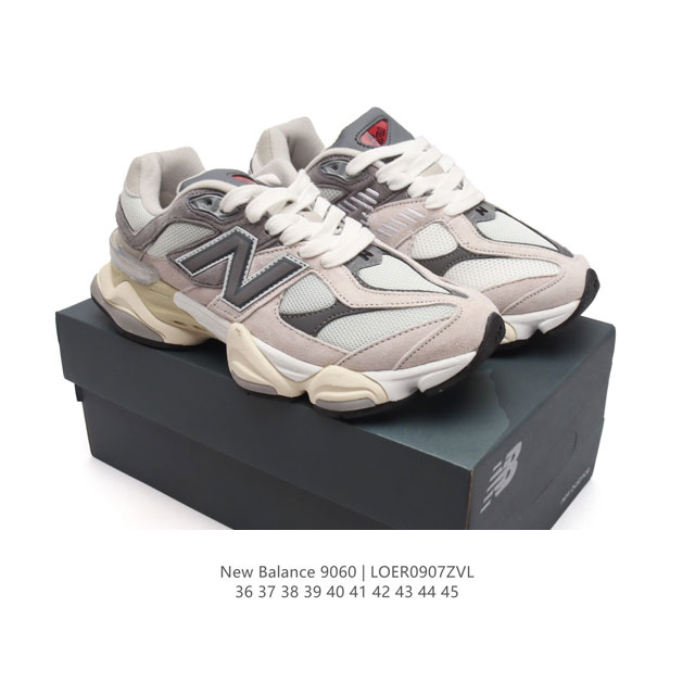 Nb 新百伦 New Balance Nb9060小象蹄男女款9060舒适百搭老爹鞋。全新 9060 款式将经典风格与现代设计融合到日常多功能性中。 9060