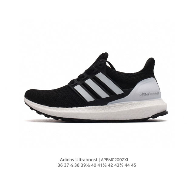 真爆 阿迪达斯 Adidas Ultraboost Shoes 运动休闲实用织物网面跑步鞋。舒适又运动的Ultraboost跑步鞋，经典,但不老。Adidas - 点击图像关闭