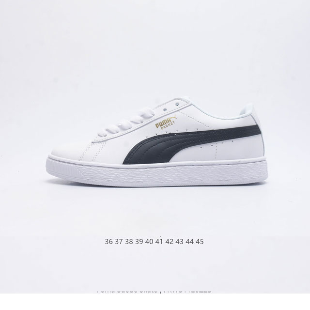 彪马Puma Suede Skate 低帮复古轻便透气防滑减震休闲鞋 时尚男女士板鞋潮运动鞋 尺码: 36-45 货号：352634 编码：Frwb1120Zz