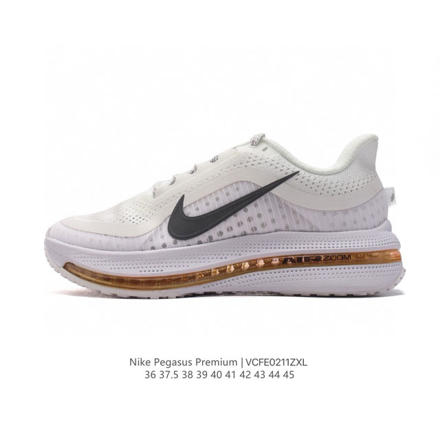 公司级Nike Pegasus Premium 减震防滑耐磨透气 低帮 跑步鞋 兼顾迅疾外观和稳固脚感 后跟覆面和中足动态支撑巧妙融合 缔造稳定顺畅的迈步体验