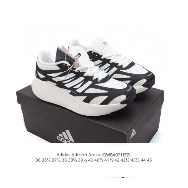 福利 公司级 阿迪达斯 Adidas 男女士休闲鞋 Adizero Aruku 减震耐磨缓冲回弹百搭运动鞋 厚底增高老爹鞋。今年曝光的Adidas Adizer - 点击图像关闭