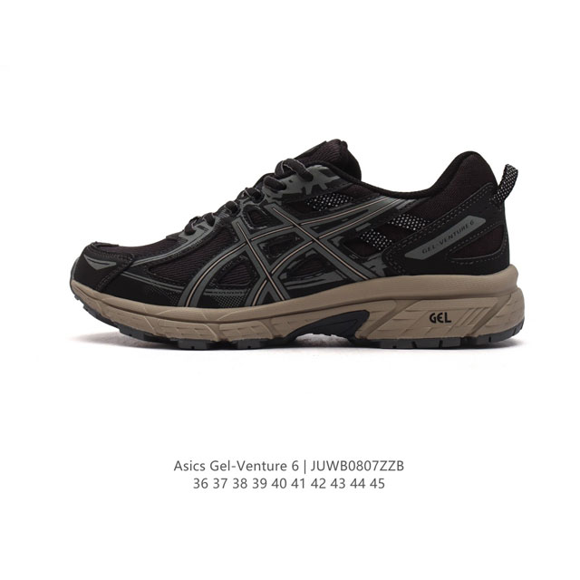 Asics 亚瑟士 Gel-Venture 6 系列城市休闲运动跑步鞋时尚复古男女鞋 老爹鞋。Gel- Venture6跑鞋是越野跑者的多功能选择。专为喜欢户外 - 点击图像关闭