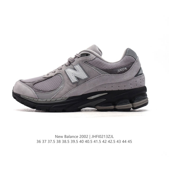 公司级 新百伦 New Balance 2002R 跑鞋 男女运动鞋厚底老爹鞋。沿袭了面世之初的经典科技，以 Encap 中底配以升级版 N-Ergy 缓震物料