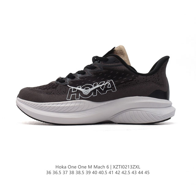 Hoka One One独特的竞训鞋,主打舒适软弹Hokamach马赫6#竞速跑鞋 Hoka Mach 6 轻盈且富有弹性的舒适感！迄今为止最轻量灵敏的Mach