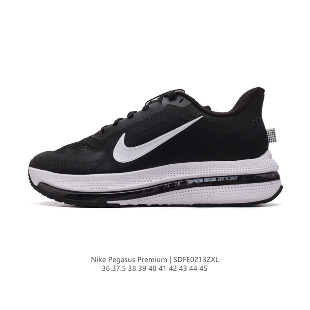 公司级 耐克 Nike Pegasus Premium 减震防滑耐磨透气 低帮 男女士跑步鞋 全掌 Air Zoom 和三明治中底革新跑鞋体验。Pegasus