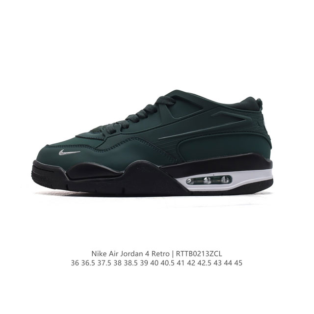 耐克 新款 Nike Air Jordan 4 Retro Og 低帮 迈克尔 乔丹Aj4代乔4 复古休闲运动文化篮球鞋。秉承轻量化的速度型篮球鞋设计思想完成设