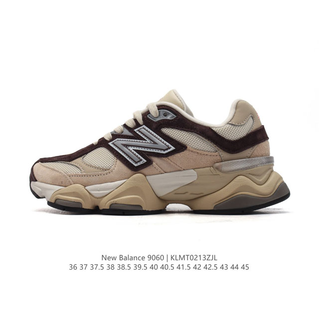 公司级 Nb 新百伦 New Balance Nb9060小象蹄男女款9060舒适百搭老爹鞋。全新 9060 款式将经典风格与现代设计融合到日常多功能性中。 9