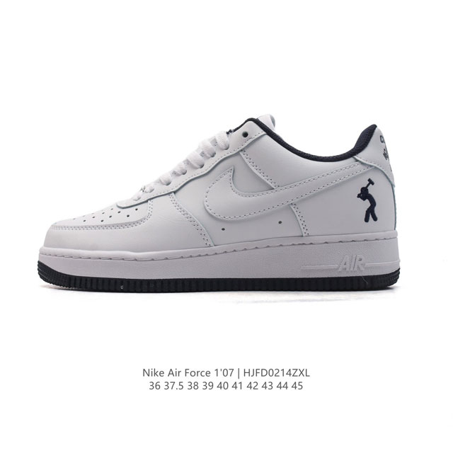 耐克Nike Air Force 1 Low 空军一号 Af1 小白鞋 低帮百搭厚底增高休闲运动板鞋。柔软、弹性十足的缓震性能和出色的中底设计，横跨复古与现代的 - 点击图像关闭