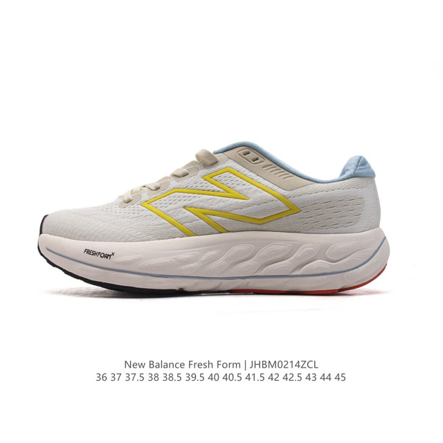 新百伦 New Balance Fresh Foam X 1080 V14 男女同款舒适缓冲跑步运动鞋。这款鞋将可靠的舒适性和高性能相结合，为日常穿着和比赛日提 - 点击图像关闭