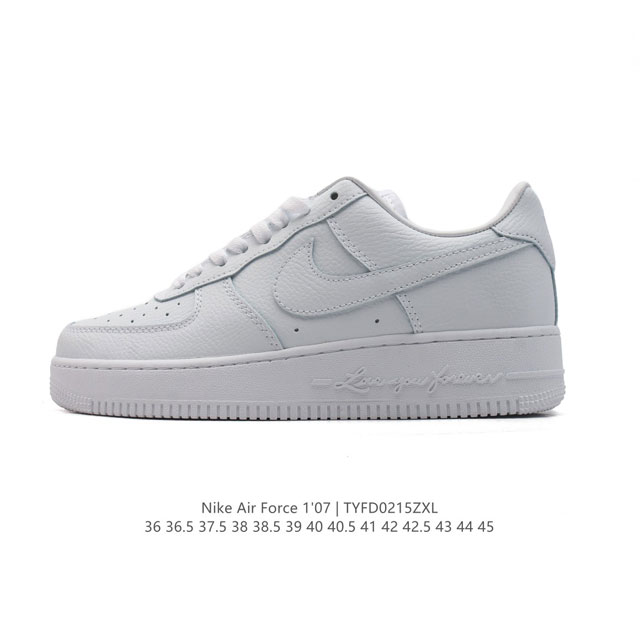 耐克Nike Air Force 1 Low 空军一号 Af1 小白鞋 低帮百搭厚底增高休闲运动板鞋。柔软、弹性十足的缓震性能和出色的中底设计，横跨复古与现代的 - 点击图像关闭