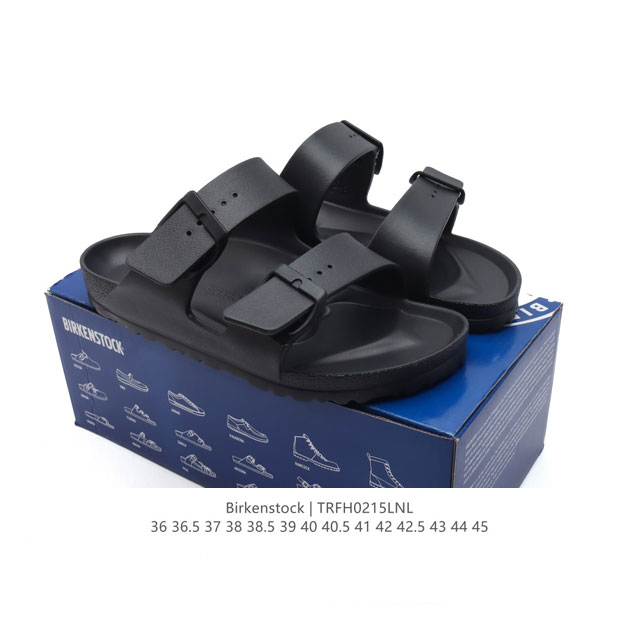 德国百年知名鞋履品牌 博肯Birkenstock 勃肯拖鞋系列凉拖鞋休闲沙滩凉鞋 广东原产#采用质地柔软牛皮革 中底搭载缓震软木橡胶 外置Eva轻量片装外底。 - 点击图像关闭