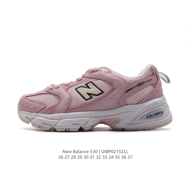 童鞋 新百伦 Nb530 New Balance 530 复跑古鞋 厚底增高老爹鞋 缓震运动慢跑鞋。Nb530这鞋双确实是Nb家经复典古款式之一，以全科新技诠释 - 点击图像关闭