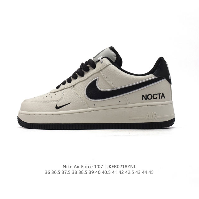 公司级 耐克 Nike Air Force 1 '07 Low 空军一号含气垫 小白鞋 2025年 蛇年新款 低帮百搭厚底增高休闲运动板鞋。柔软、弹性十足的缓震 - 点击图像关闭