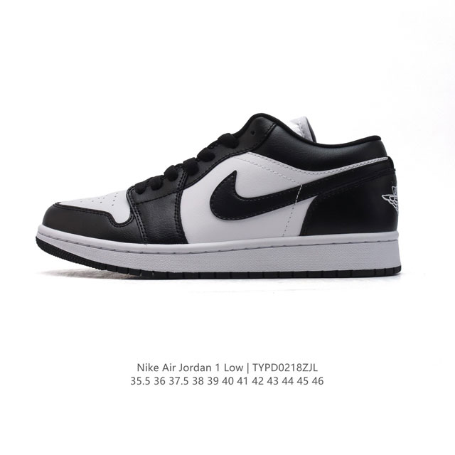 公司级 耐克 乔丹Air Jordan 1 Low Aj1 乔1 乔丹1代Aj1 低帮复古文化休闲运动篮球鞋。从1985 年面世的元年款汲取设计灵感，采用简洁大