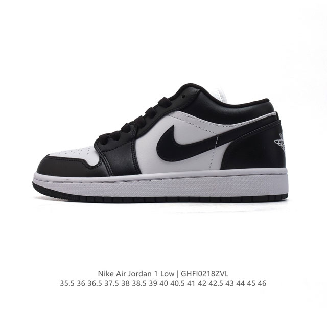 耐克 乔丹Air Jordan 1 Low Aj1 乔1 乔丹1代Aj1 低帮复古文化休闲运动篮球鞋。从1985 年面世的元年款汲取设计灵感，采用简洁大方的经典 - 点击图像关闭