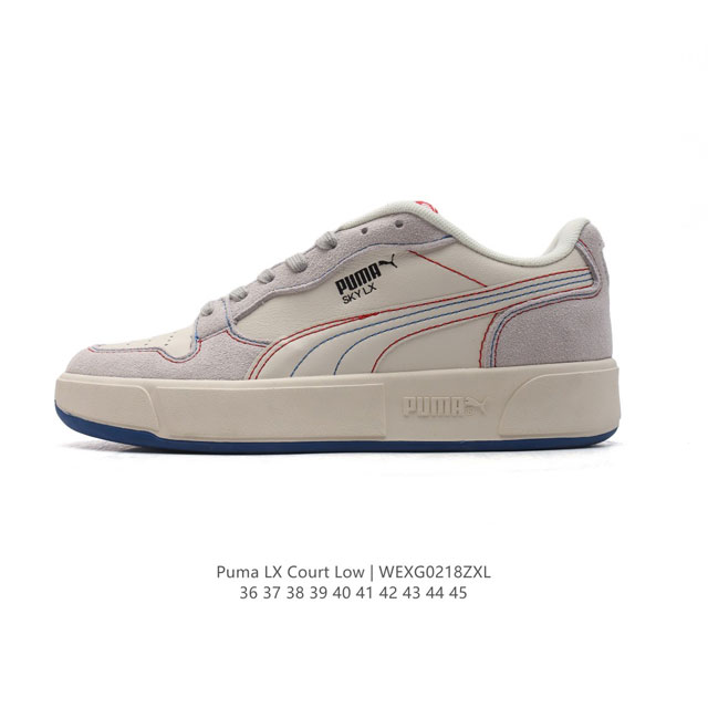 Puma Sky Lx Court Low Denim Puma 彪马正品 男女运动板鞋 新款男女同款情侣复古休闲鞋 防滑 低帮 厚底增高板鞋 这双超级百搭啊， - 点击图像关闭