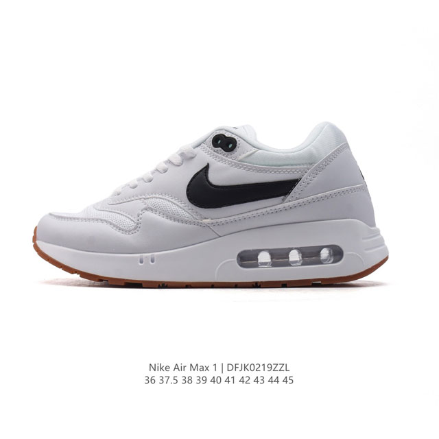 耐克Nike Air Max 1'86 Og 经典复古小气垫缓震跑步鞋，穿上Nike Air Max 1 '86 Og 高尔夫球鞋，成就街头传奇。该鞋款舒适耐穿