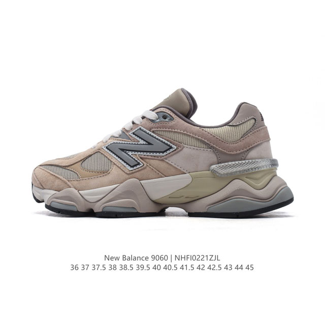 公司级 Nb 新百伦 New Balance Nb9060小象蹄男女款9060舒适百搭老爹鞋。全新 9060 款式将经典风格与现代设计融合到日常多功能性中。 9