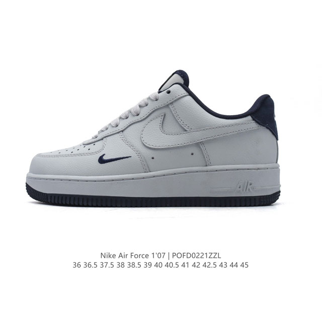 耐克Nike Air Force 1 Low 空军一号 Af1 Panda 小白鞋 低帮百搭厚底增高休闲运动板鞋。柔软、弹性十足的缓震性能和出色的中底设计，横跨