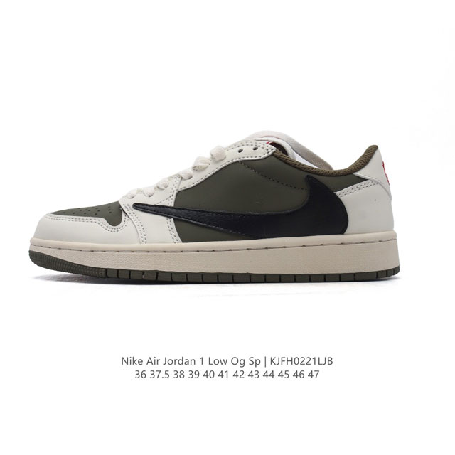 真标 耐克 Nike Air Jordan 1 Low Og Sp Military Blue Aj1乔1倒勾低帮篮球鞋 Aj1 乔丹1代 Aj1 乔1 反向脚