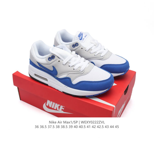 公司级 耐克 Concepts X Nike Air Max 1 Sp Mellow 复古 腰果花 低帮 气垫 休闲跑步鞋 男女子同款运动鞋，气垫百搭跑步鞋。融 - 点击图像关闭