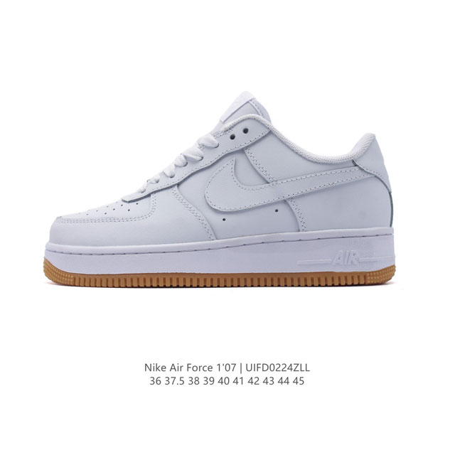 耐克Nike Air Force 1 Low 空军一号 Af1 2025年新款 小白鞋 低帮百搭厚底增高休闲运动板鞋。柔软、弹性十足的缓震性能和出色的中底设计，