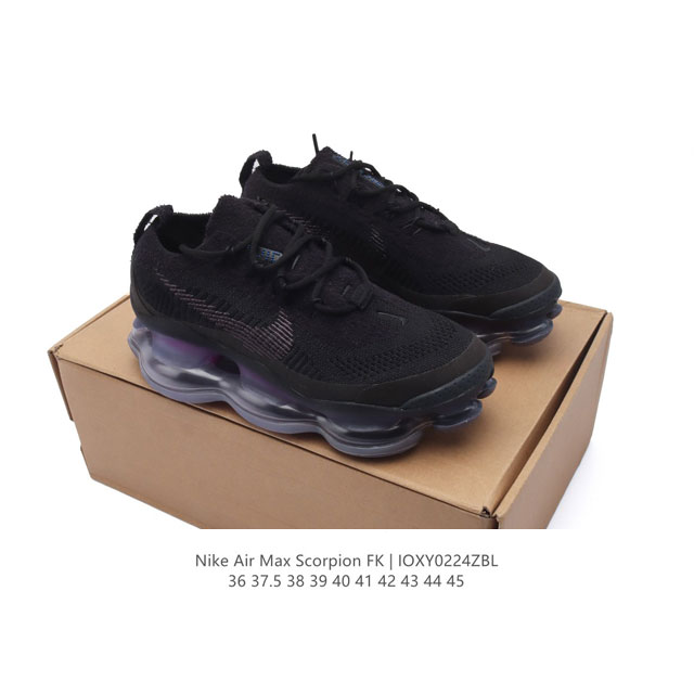 公司级 Nike 为秋冬季节带来 全新版本 的 Nike Air Max Scorpion 运动鞋厚底增高缓震老爹鞋。作为 史上最大体积气垫 新鞋，这波官方配件