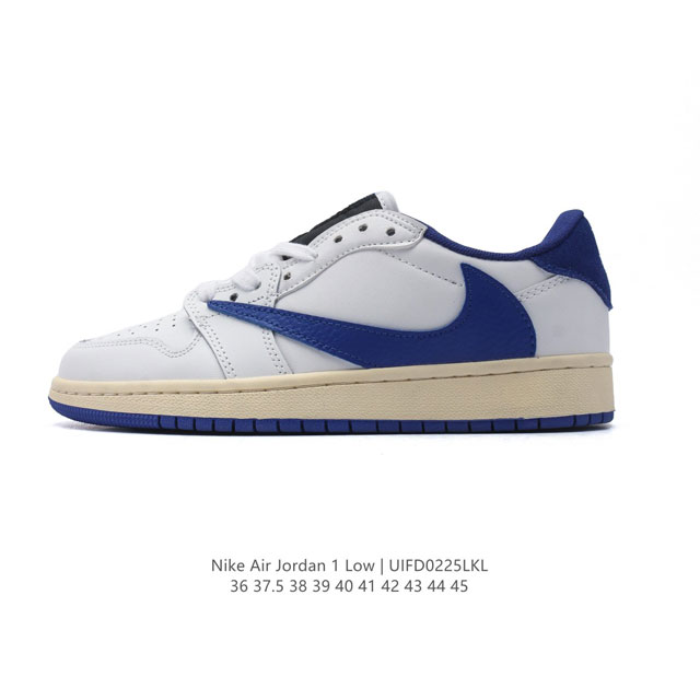 耐克 乔丹Air Jordan 1 Low Aj1 乔1 倒钩 乔丹1代Aj1 低帮复古文化休闲运动篮球鞋。从1985 年面世的元年款汲取设计灵感，采用简洁大方