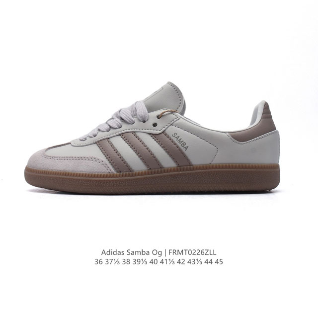 真标 阿迪达斯 德训鞋 Adidas Originals Samba Og Shoes 经典运动鞋小白鞋 T头鞋 男女鞋 彰显休闲摩登风情的时尚经典鞋。它诞生于 - 点击图像关闭