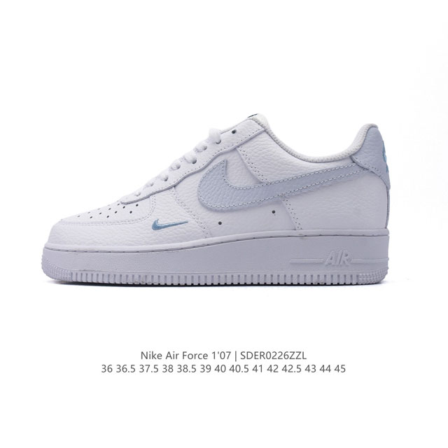 耐克Nike Air Force 1 Low 空军一号 Af1 2025年新款 小白鞋 低帮百搭厚底增高休闲运动板鞋。柔软、弹性十足的缓震性能和出色的中底设计， - 点击图像关闭