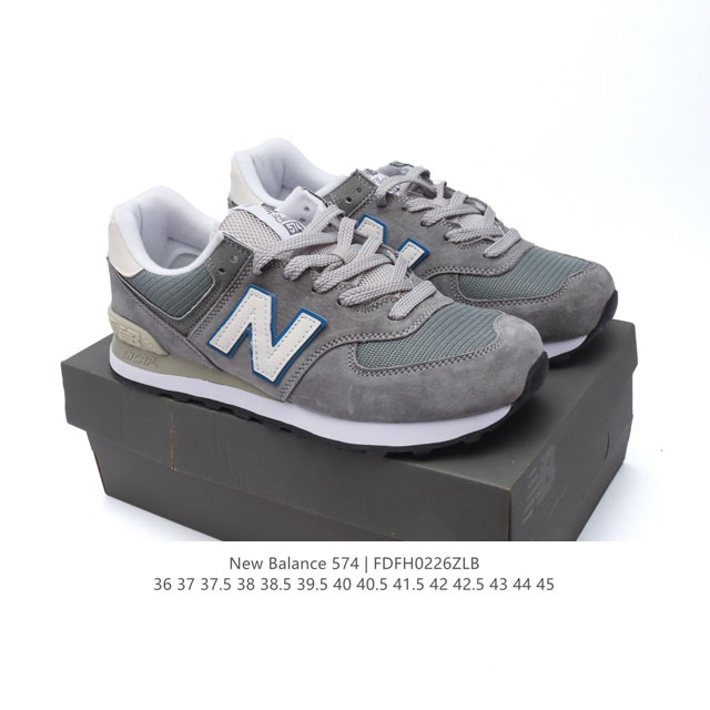 Nb 574 新百伦 New Balance Nb 574系列舒适百搭复古拼接时尚休闲运动鞋。New Balance 的 574 具有识别性和持久流行性，从它作