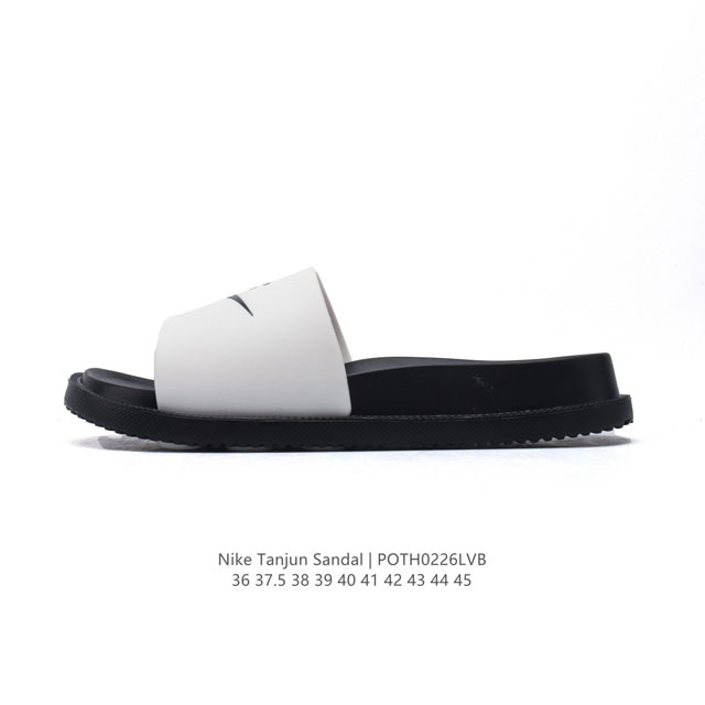 耐克 Nike Wmns Nike Tanjun Sandal 百搭单品耐克运动拖鞋 Pu皮鞋面 泡棉大底 轻盈舒适 夏日海滩休闲拖鞋夏季 时尚舒适 一字拖 高 - 点击图像关闭