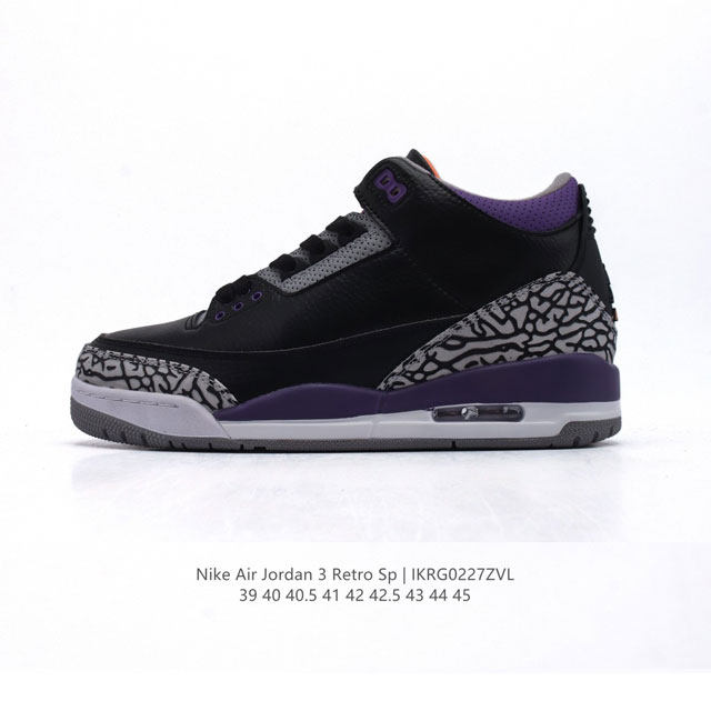 耐克 乔丹 Aj3 耐克 Nike Air Jordan 3 Retro Se 乔3 复刻篮球鞋 乔丹3代 三代 男子运动鞋，作为 Aj 系列中广受认可的运动鞋