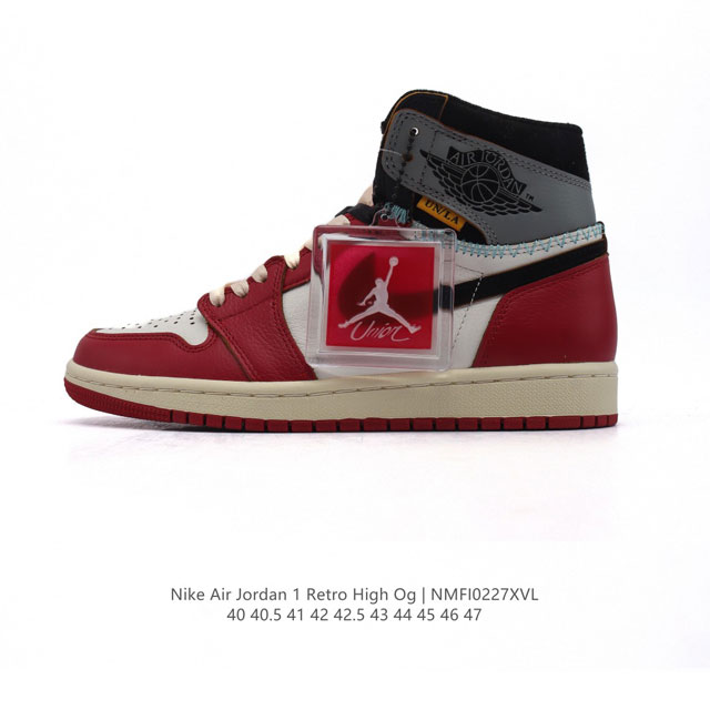 公司级 耐克 男鞋 Nike Air Jordan 1 Retro High Og 乔丹一代Aj1 乔1 Aj1 篮球鞋复刻运动鞋。皮面高帮板鞋的设计灵感源自运