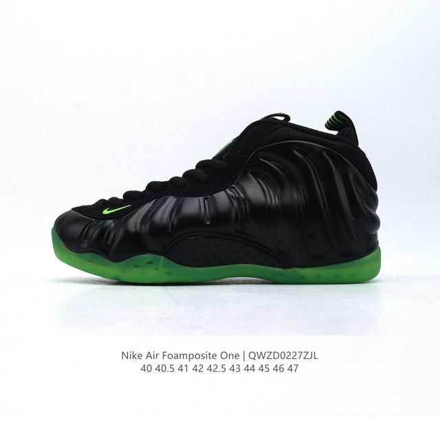 公司级 耐克Nike Air Foamposite One 时尚运动鞋潮篮球鞋，是一双内场的后卫战靴，97年1月份首期发行，使用Foamposite一次成型的喷 - 点击图像关闭