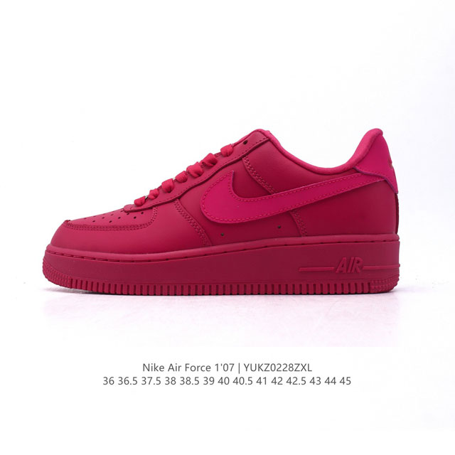 耐克Nike Air Force 1 Low 空军一号 Af1 2025年新款 小白鞋 低帮百搭厚底增高休闲运动板鞋。柔软、弹性十足的缓震性能和出色的中底设计， - 点击图像关闭