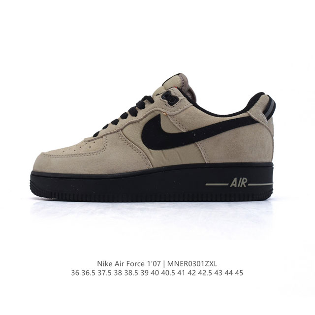 耐克Nike Air Force 1 Low 空军一号 Af1 2025年新款 小白鞋 低帮百搭厚底增高休闲运动板鞋。柔软、弹性十足的缓震性能和出色的中底设计， - 点击图像关闭