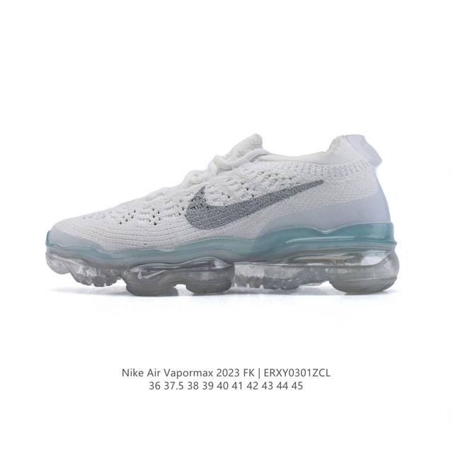 耐克 男女鞋 Nike Air Vapormax Fk Flyknit 运动鞋全掌长气垫 缓震跑步鞋。打孔鞋垫透气出众 可抽出来详细查看 。弹性 Flyknit